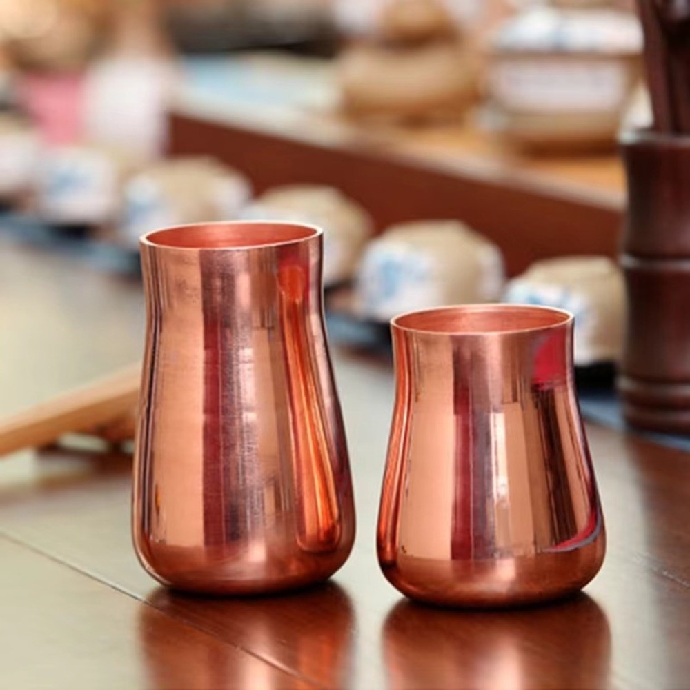 Wine Beer Glass - Handcrafted Pure Copper Mug Thickened Creative