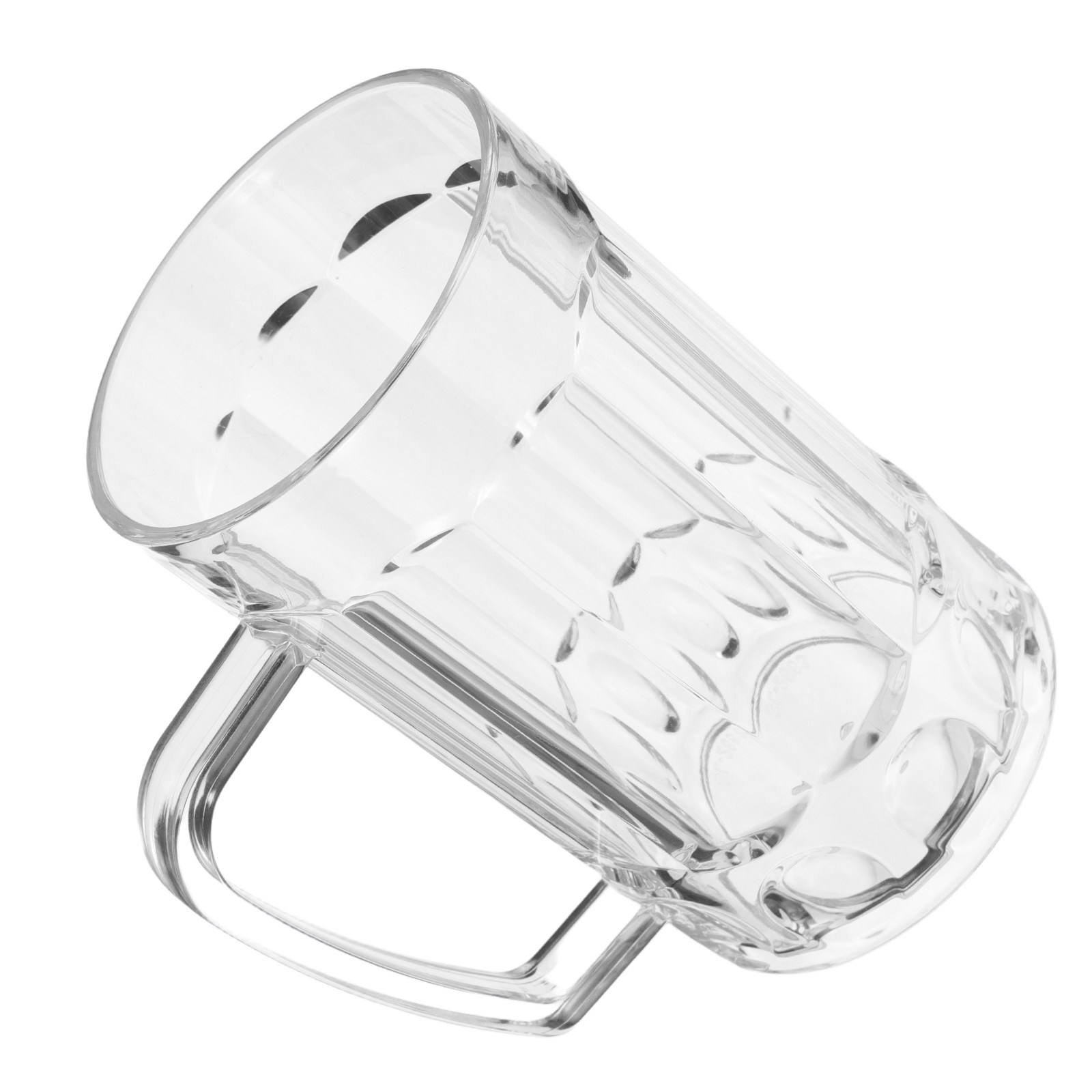 Beer Mug Handled - Acrylic Beer Cup Household Beer Mug