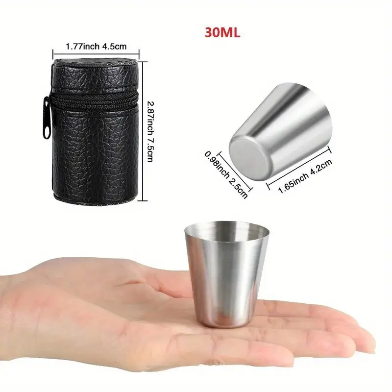 Stainless Steel 4-Piece 30/70m - Beer Flight Set review and price
