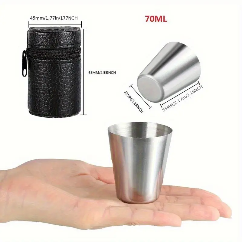 Stainless Steel 4-Piece 30/70m - Beer Flight Set review and price