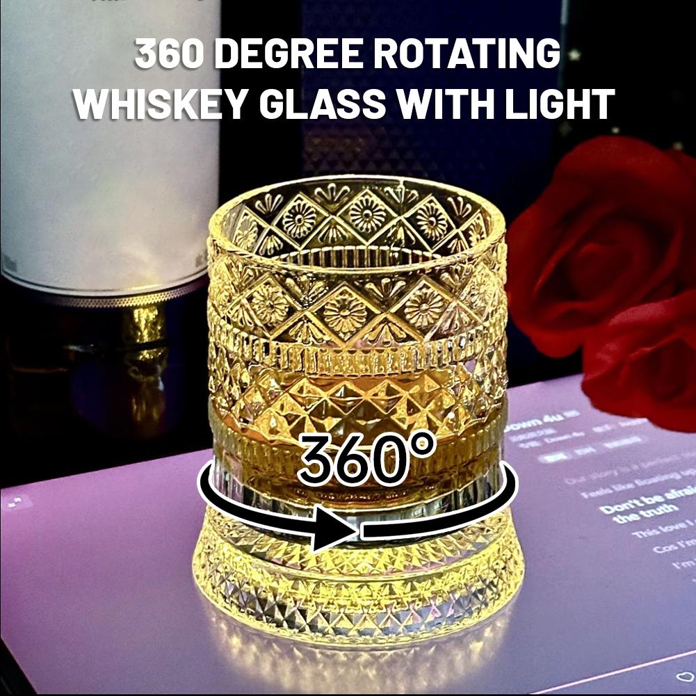 Rotating Whiskey Glass Creativ - Wine Beer Glass review and price