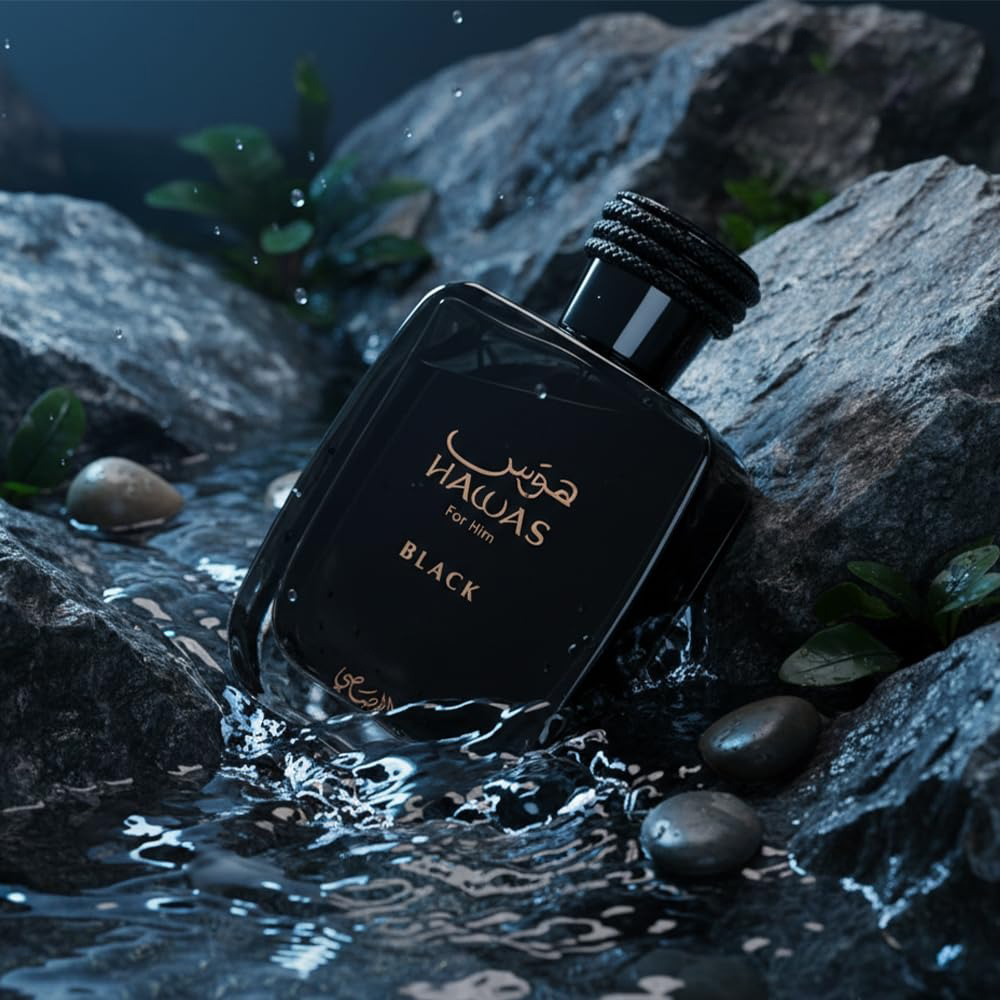 Hawas Black by Rasasi for Men  - Wine&Beer Mouton review and price