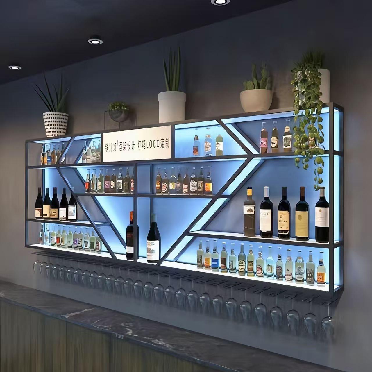 Wall hanging wine rack Wall lu - Wine Beer Restaurant review and price