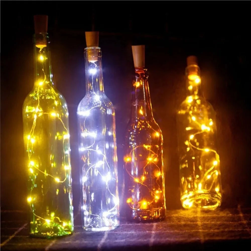 10PCS Wine Bottle LED Lights C - Wine & Beer Guayaquil review and price