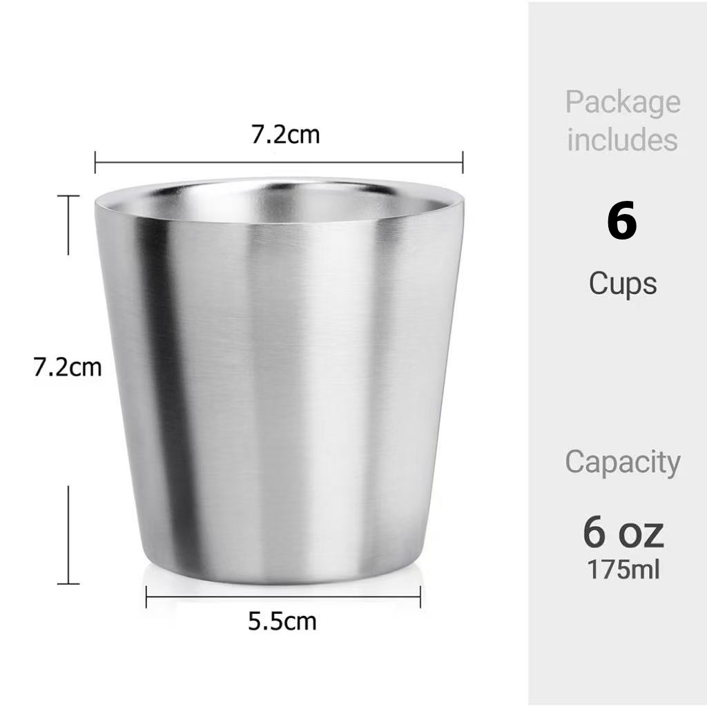 175ml Stainless Steel Double W - Beer Flight Set review and price