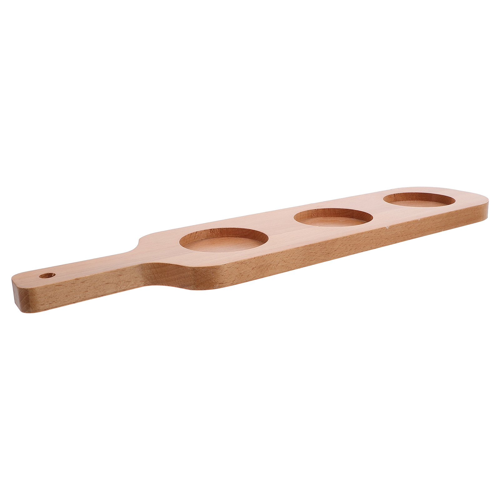 Wooden Flight Board 3-Hole Dri - Beer Flight Set review and price