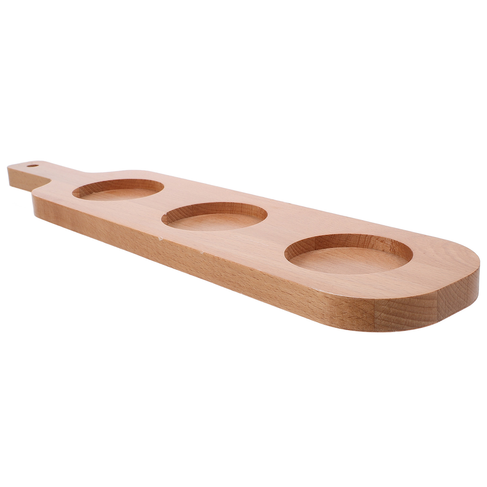 Wooden Flight Board 3-Hole Dri - Beer Flight Set review and price
