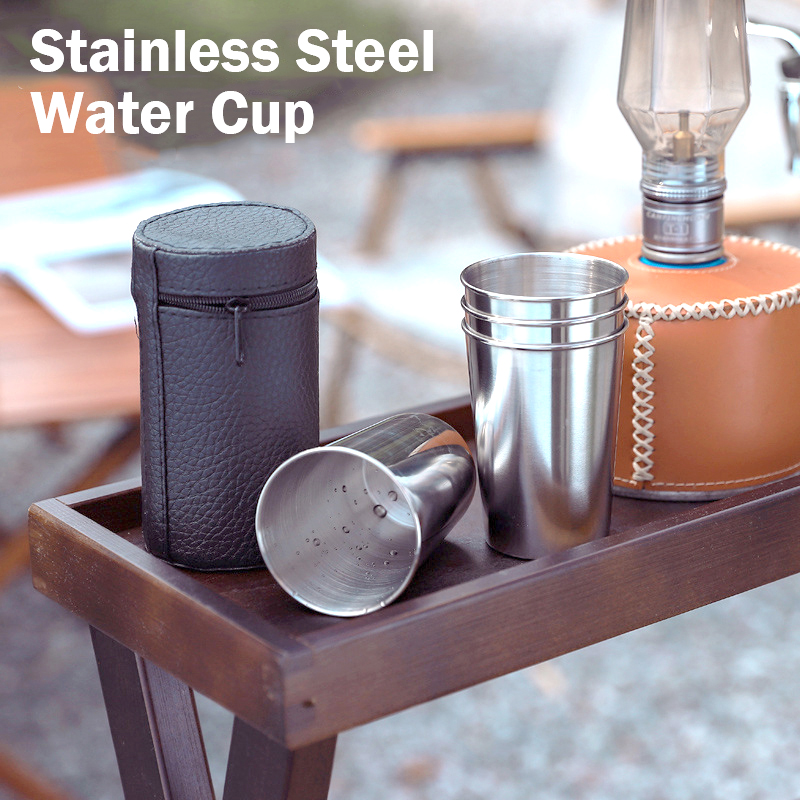 4Pcs/Set Outdoor Stainless Ste - Beer Flight Set review and price