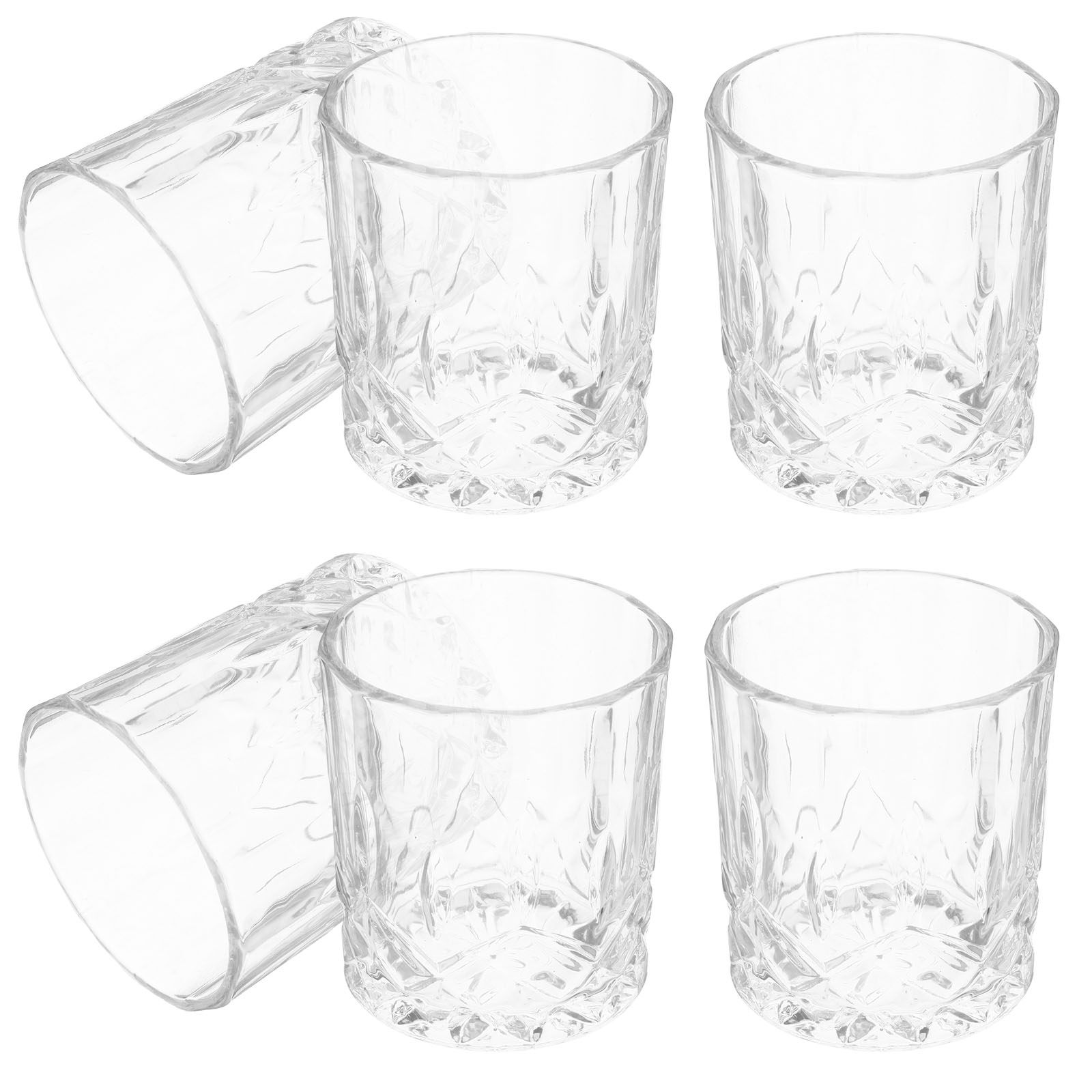 6Pcs Whiskey Glass Set Unique  - Wine Beer Glass review and price