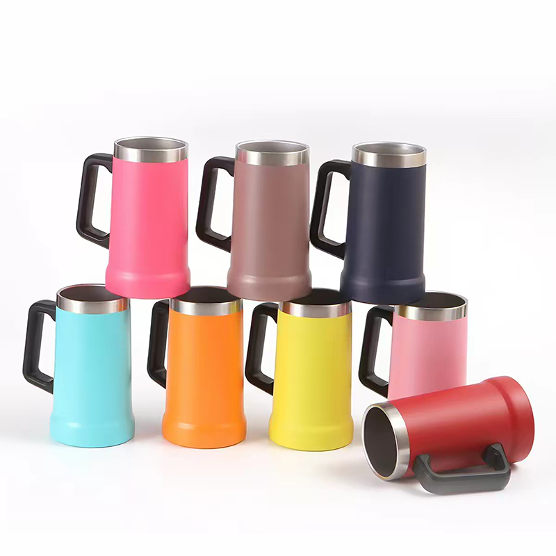 Insulated Stainless Steel Beer - Beer Mug Handled review and price