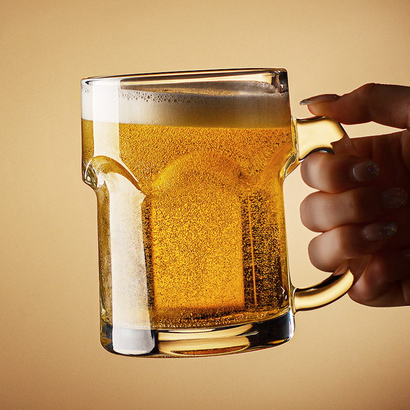 Household beer mug with handle - Wine Beer Glass review and price