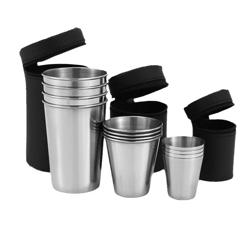 Stainless Steel Cups Mini Set  - Beer Flight Set review and price