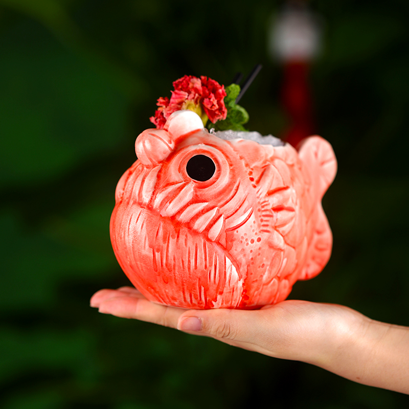 Cute Lantern Fish Cocktail Gla - Wine Beer Glass review and price